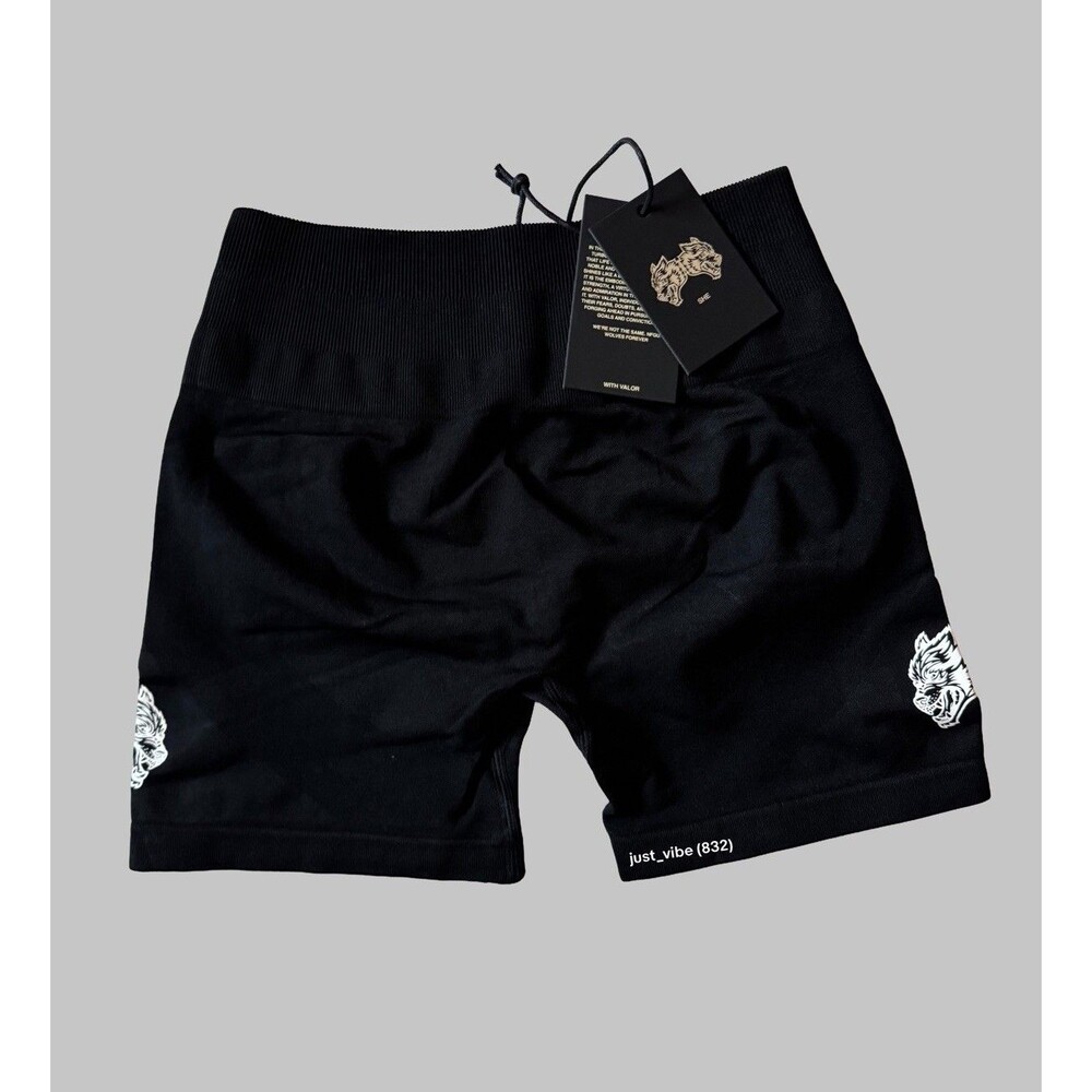 Darc Sport SHE Wolves Forever Seamless Everson Wmn’s Medium Training Shorts NWT